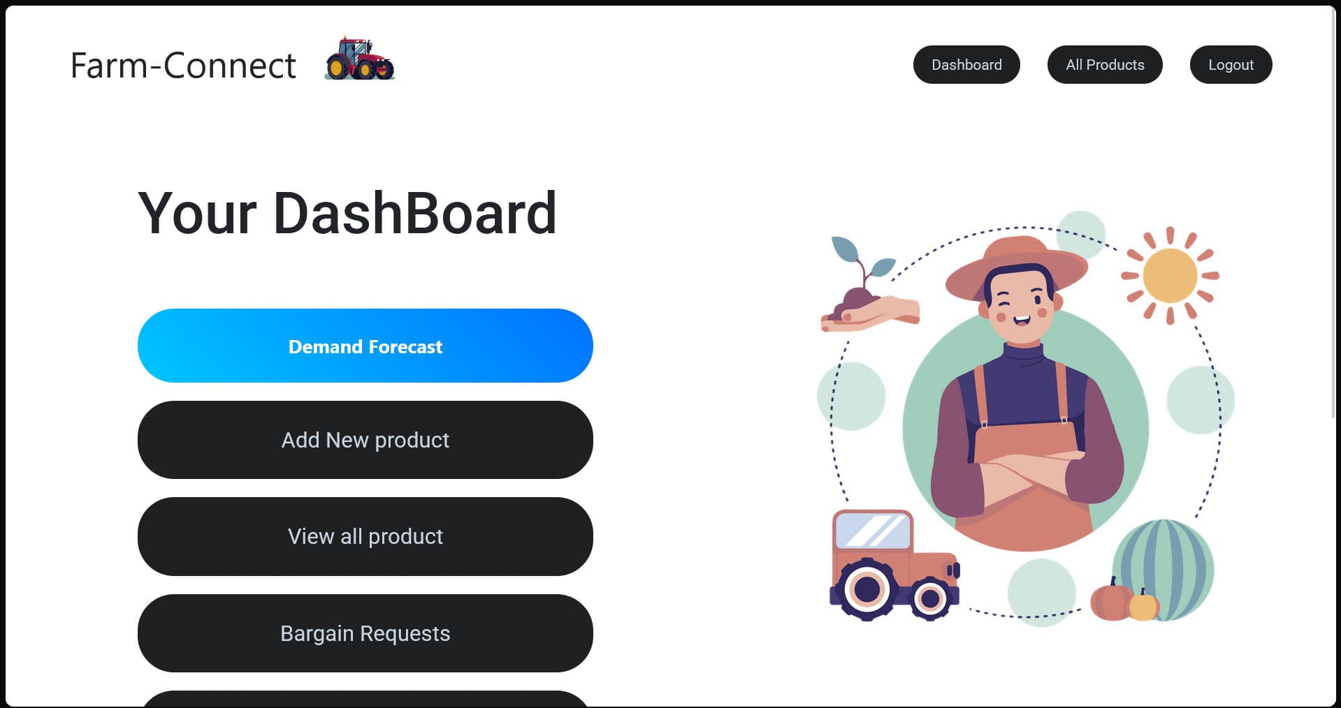 FARM-CONNECT + Demand Forecasting screenshot 3